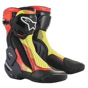 알파인스타 SMX-PLUS V2 부츠, 42, BLACK RED YELLOW GRAY