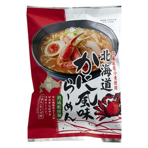 Menshou 홋카이도 게 맛 미소 라멘 90g, 1개