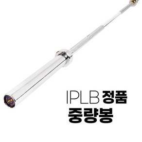 베스코 IPLB 중량봉 역기봉 바벨바 2200mm 20kg 마구리포함, 1개, 실버