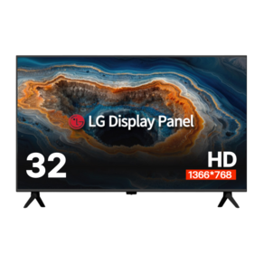 아텝TV 32인치 HD LEDTV 정품LG패널, 고객직접설치, 스탠드형, WE320, 81cm(32인치)