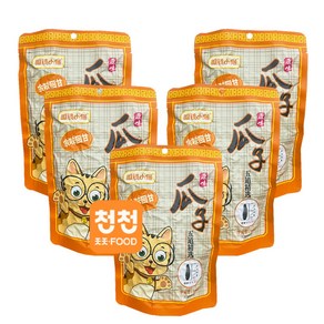 즉석식품 볶은 해바라기씨, 150g, 5개