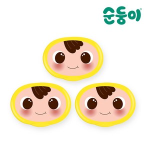 [2+1] 순둥이 물티슈 탈부착 알뜰캡 3개 (랜덤발송) / 알뜰캡_3