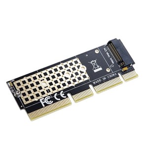 M.2 NVMe to PCI-E 16x 변환 어댑터 SW571, 1개