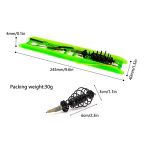 잉어 둥지 장치 낚시 세트 롱 줄 장비 헤어 리그 고정 지점 미끼 태클, [03] 30g, 1개