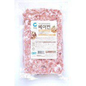 청정원 미리 잘려있어 편리한 베이컨 칩 다이스 토핑, 1개, 1kg