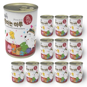 단일단백질 닭고기와 보리 400g x 12개, 본상품선택