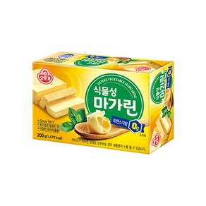 오뚜기 식물성 마아가린200g, 200g, 3개