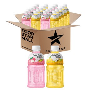 [푸드스타] 모구모구 320ml (리치 파인) 각 12입 총 24입, 24개