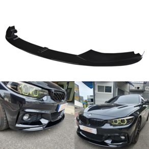 BMW 4시리즈 F32 F33 프론트립 프론트댐 M퍼포먼스 M팩 M-Tech, 유광블랙