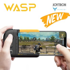 NEW WASP 한손 게임패드 스마트폰조이스틱 아이폰 X XS XS MAX 12 12mini 12po, 1개