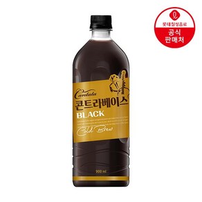 칸타타 콘트라베이스 콜드브루 블랙 대용량 900mlx6펫, 6개, 상세페이지 참조, 900ml