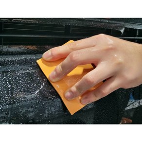 SR 고무 터보 스퀴지 아이보리 PPF 전문가용 라바 스퀴지 PPF 전용툴 Rubbe Squeegee TM-315-O, 1개