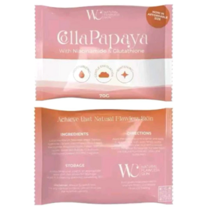 NATURAL FLAWLESS SKIN COLLAPAPAYA자연스러운 흠잡을 데 없는 피부 콜라파파야 1+1+1, 3개, 70g