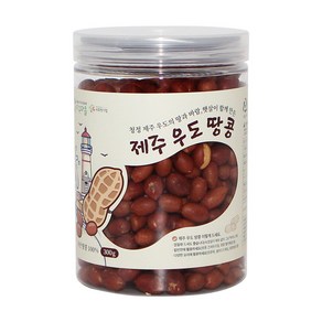 지구마을 제주 우도 볶은땅콩, 1개, 300g