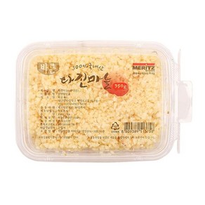 바른다진마늘(국산100%) 350G/바른푸드, 1개