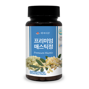 매스틱정 프리미엄 600mg x 60정 HACCP인증제품, 1개