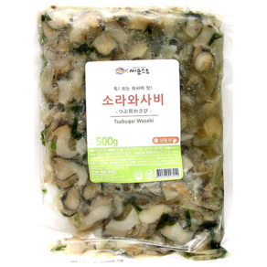 [고래미]소라와사비 500g (국내가공), 소라와사비 500g, 1개