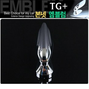 TG+ 엠블렘/티지엠블렘/본넷엠블렘/크롬엠블렘/후드/패션스타일/자동차용품