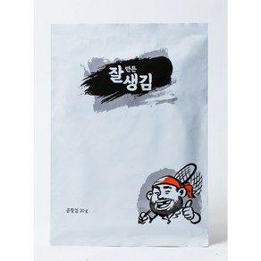 잘생김 무조미 구운 곱창김 60매 20g X 10봉, 무조미 구운 곱창김 (60매), 1개