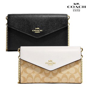 코치 엔밸롭 클러치 크로스 백 CH518 CH204 Envelope Clutch Crossbody [미국LA출발]