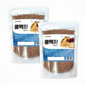 백장생 쿨맥환 (황기 오미자 맥문동 인삼), 2개, 300g