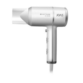 조아스 전문가용 헤어드라이기 고출력 JHC-3870WS 1800W, 화이트 + 실버