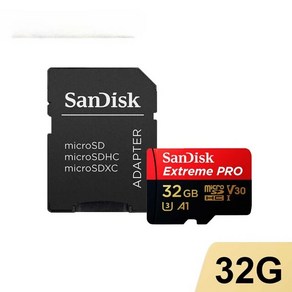 메모리 SD 카드 리더기 SanDisk Exteme Po SDXC UHS-I 마이크로 플래시 MobileMate USB 3.0 micoSD 리더 V30 A2 4K 카메라 무인, [12] SDQXP-32G, 12 SDQXP-32G, 1개