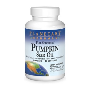 플랜터리허벌 쿠쿠루비트종자유 호박씨 오일 1000mg 45정 Pumpkin Seed Oil, 1개