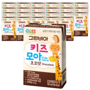 키즈모아 성장기 어린이 영양식 초코맛, 24개, 150ml