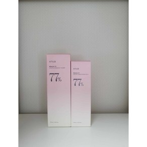 아누아 복숭아 77 나이아신 에센스 토너 + 컨디셔닝 밀크, 1세트, 250ml