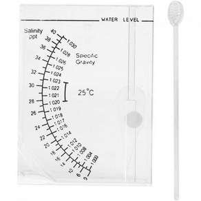 수족관 해양시험 염도시험기 해수염도측정기 어항 염도측정기, 1개