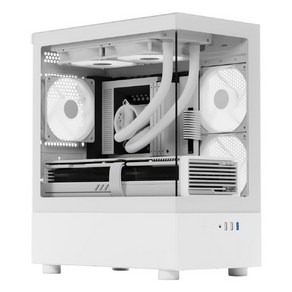 I9 14900F/RTX4080 SUPER 조립 PC 데스크탑 게이밍 컴퓨터 어항케이스 C229, 케이스1 비바리움 화이트