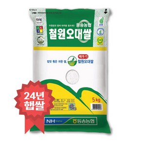 [밥선생] 24년 햅쌀 동송농협 철원오대쌀 5kg, 1개