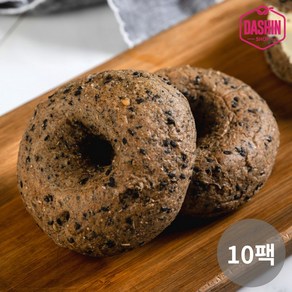 [주문 후 제빵] 통밀당 천연발효 통밀흑임자빵 120g(2개입) / 아르토스베이커리 비건빵, 10개, 120g