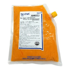 동원홈푸드 비셰프 삼조쎌텍 나초치즈소스 1kg 무료아이스박스 나쵸치즈소스 디핑소스 샐러드 드레싱