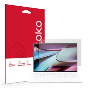 LG그램 14ZD90RU 14Z90RU 지문방지 저반사 액정보호필름, 1개