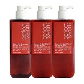 미쟝센 퍼펙트 슈퍼리치 세럼 샴푸+컨디셔너 680ml x2