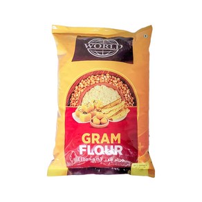 World Besan (Chickpea Flour) 1kg 병아리콩 가루