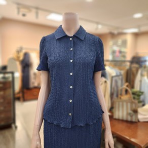 BCBG [올앤선드리] 칼리티BL 블라우스 _ A4M5B441 54 [D/BLUE]