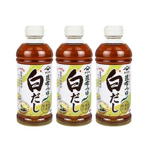 야마사 다시마쯔유 시로다시 (백다시) 500ml x 3개