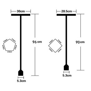 초강력 제수변 밸브 키 소화전 렌치 T자형 제수변핸들 지하식 소화전 렌치, 1개, A 90cm 사각형