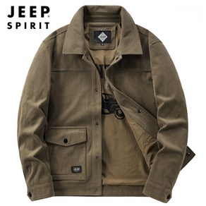 JEEP SPIRIT 지프 스피릿 코듀로이코트 남자 중년자켓 캐주얼 루즈핏 하이넥 가을자켓 ZGQ-JP0692+양말 증정