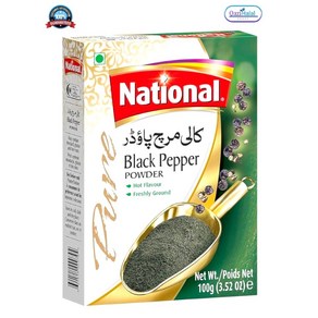 NATIONAL Black Peppe Powde 100g, 1개