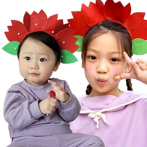 [두두엠] 펠트 카네이션 머리띠