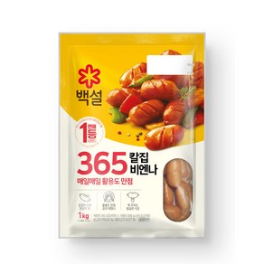 백설 365 칼집 비엔나, 2개, 1kg