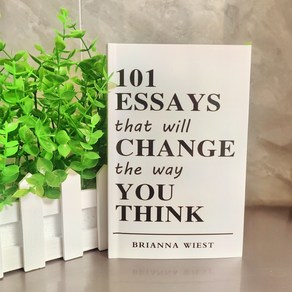 (영문도서 )101 Essays That Will Change The Way You Think By Brianna Wiest Books English Books