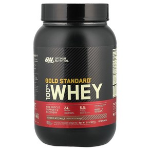 옵티멈뉴트리션 Gold Standad 100% Whey 초콜릿 몰트 907g(2lbs), 1개