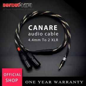 하이 엔드 HIFI 밸런스 4.4mm-2 XLR 오디오 케이블 일본 Canae 케이블/0.5m 1m 1.5m 2m 3m 5m, [01] 4.4mm to XLR Male, [01] 50cm, 01 4.4mm to XLR Male_01 50cm, 1개