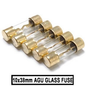 AGU 휴즈 / 크기10 x 38mm / 10A - 100A 10종류 / 금색도금 /자동차 오디오휴즈 / 낱개판매 / 홀더별도판매, AGU휴즈 50A 1개