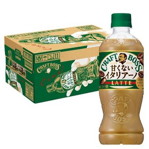 산토리 크래프트보스 달콤하지 않은 이탈리아노 커피 500ml×24병, 500ml, 24개, 1개입